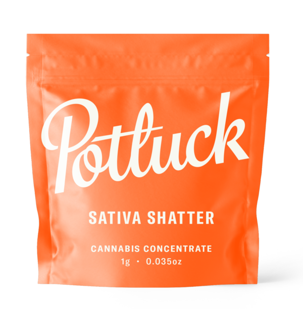 Potluck - Sativa Shatter - cannabis Concentrate | Weed Deals Canada