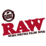 RAW - Natural Unrefined Rolling papers Logo | Weed Deals Canada