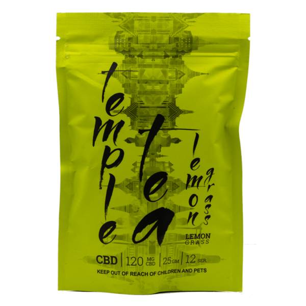 Temple Tea – Lemongrass CBD Tea – 120mg | Weed Deals Canada