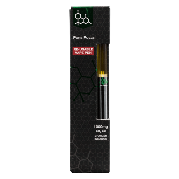 Pure Pulls – CO2 Oil Reusable Vape Pen – Sativa 1ml | Weed Deals Canada