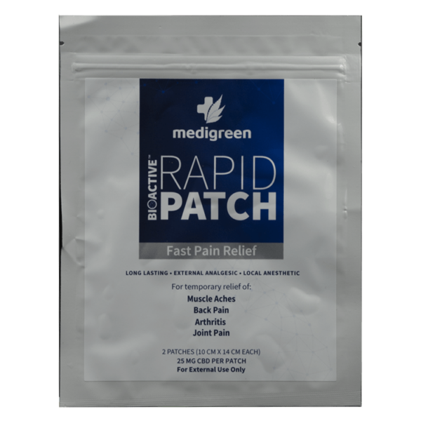 Medigreen Rapid CBD Patch – Fast Pain Relief | Weed Deals Canada