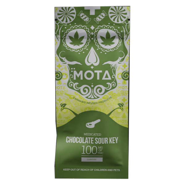 MOTA Edibles – Chocolate Sour Key – 100mg THC | Weed Deals Canada