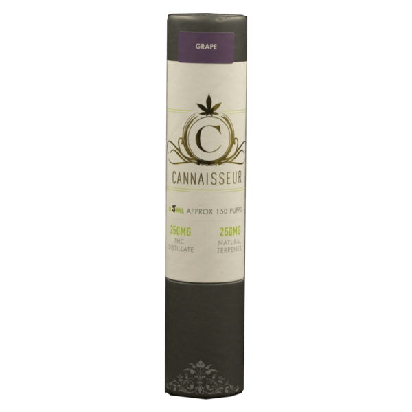 Cannaisseur – Disposable THC Distillate Pen – Grape 0.3ml | Weed Deals Canada