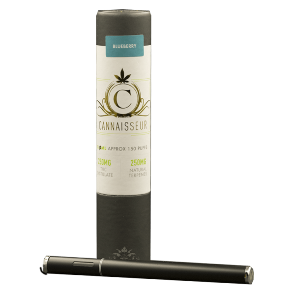 Cannaisseur – Disposable THC Distillate Pen – Blueberry 0.5ml | Weed Deals Canada
