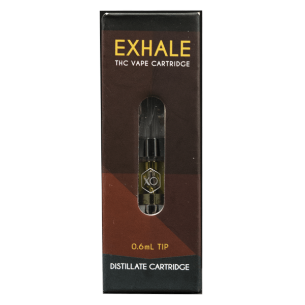 XO Exhale – THC Distillate Refill Cartridge – Banana Kush 0.6ml | Weed Deals Canada