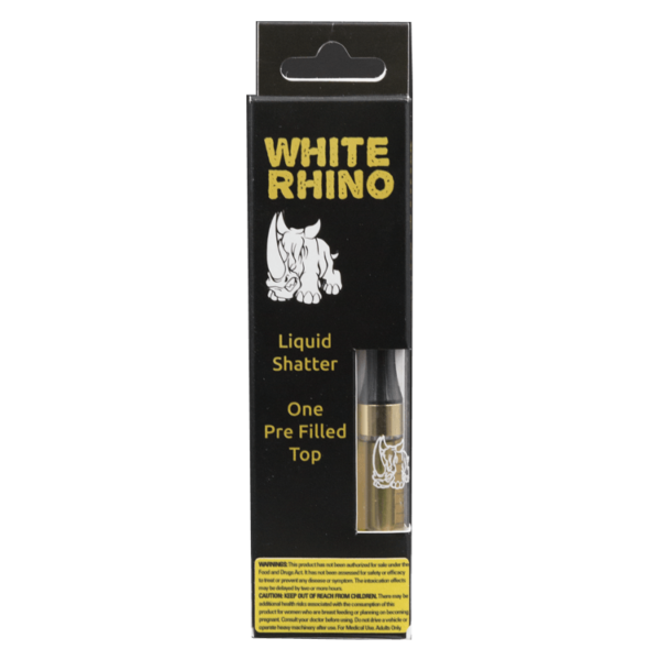 White Rhino – Liquid Shatter Refill Cartridge – Girl Scout Cookies 1g | Weed Deals Canada