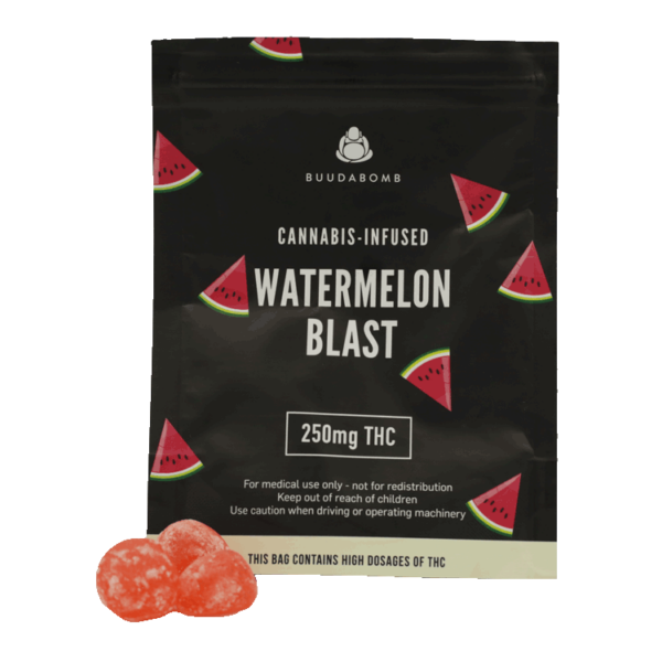 Buudabomb – Watermelon Blast – 250mg | Weed Deals Canada