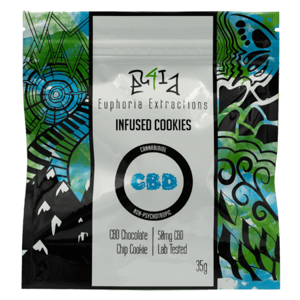 Euphoria Extractions – CBD Cookie – 50mg | Weed Deals Canada