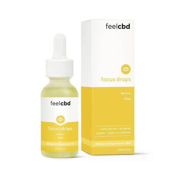 FeelCBD – Focus Drops – CBD Tincture 300mg | Weed Deals Canada