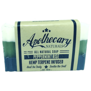 Apothecary Naturals – Body Soap – Peppermint Rise 100g | Weed Deals Canada