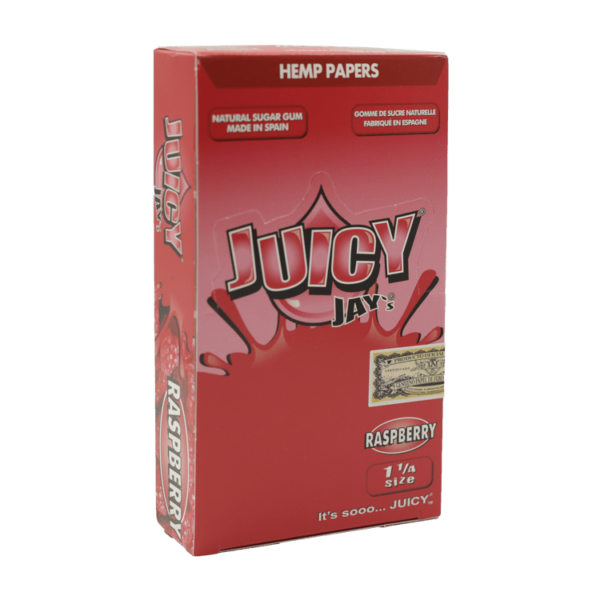 Juicy Jay’s – Hemp Papers (1.25 inch) – Raspberry | Weed Deals Canada