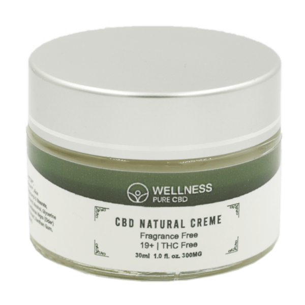 Wellness Pure CBD – Natural Creme – 500mg | Weed Deals Canada