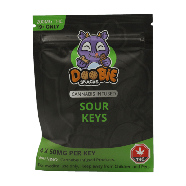 Doobie Snacks – CBD Sour Gummy Bears – 150mg CBD | Weed Deals Canada