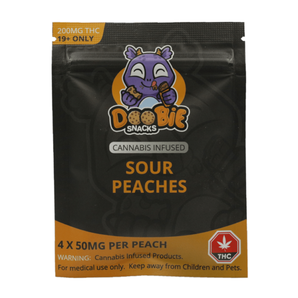 Doobie Snacks – CBD Sour Gummy Bears – 150mg CBD | Weed Deals Canada