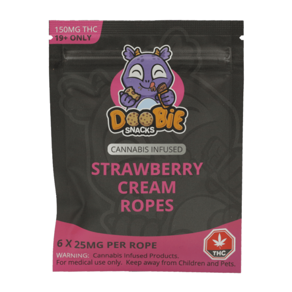 Doobie Snacks – Blue Raspberry – 200mg THC | Weed Deals Canada