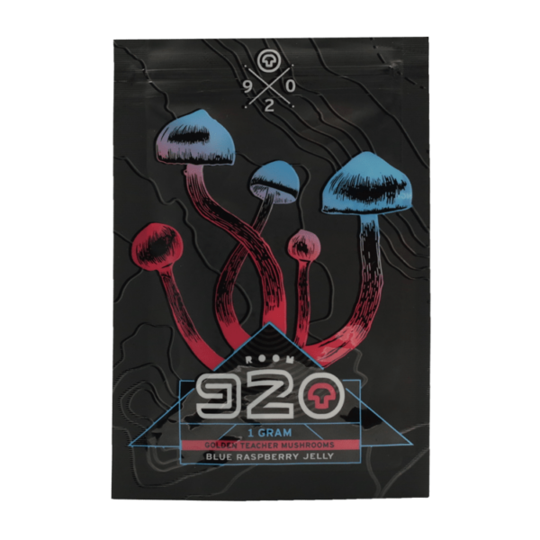 Room 920 – Blue Raspberry Jelly – 1 Gram (Golden Teacher Mushrooms) | Weed Deals Canada
