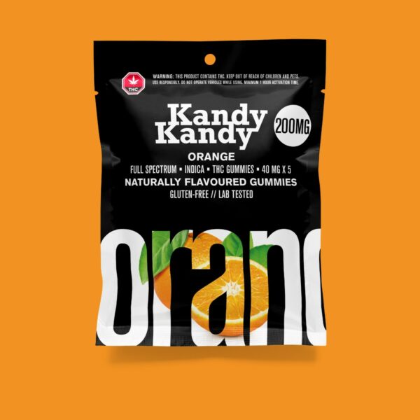 Kandy Kandy – Orange Gummies | Weed Deals Canada