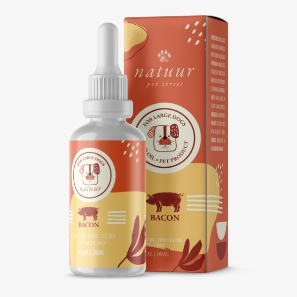 Natuur – Pet Series – CBD Oil For Small Dogs – Bacon Flavour – 125mg | Weed Deals Canada