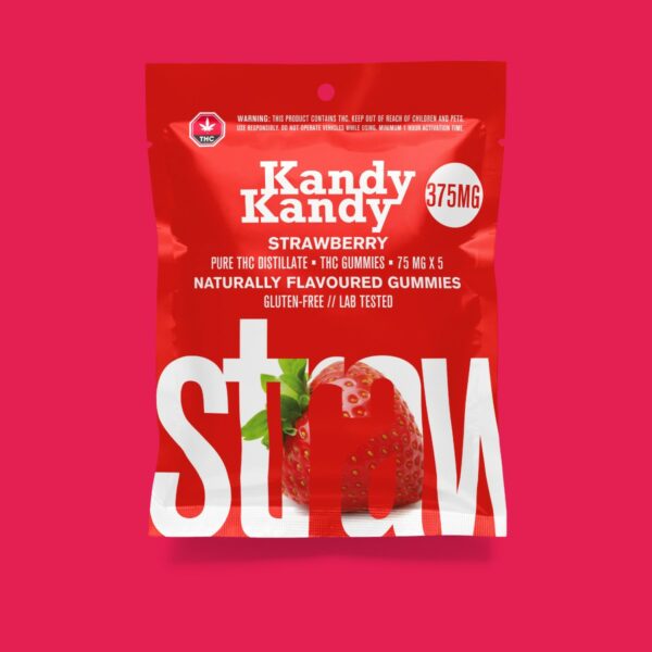 Kandy Kandy – Strawberry Gummies | Weed Deals Canada