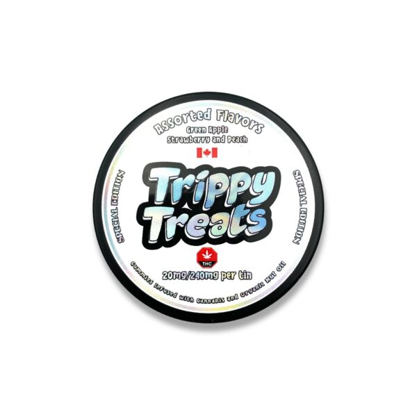 Trippy Treats – Assorted Flavour Gummies – 400mg THC | Weed Deals Canada