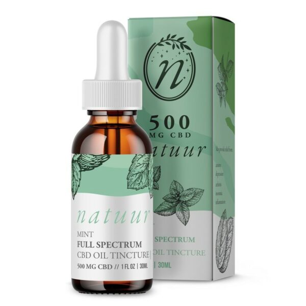 Natuur – Full Spectrum CBD Oil Tincture – Mint | Weed Deals Canada