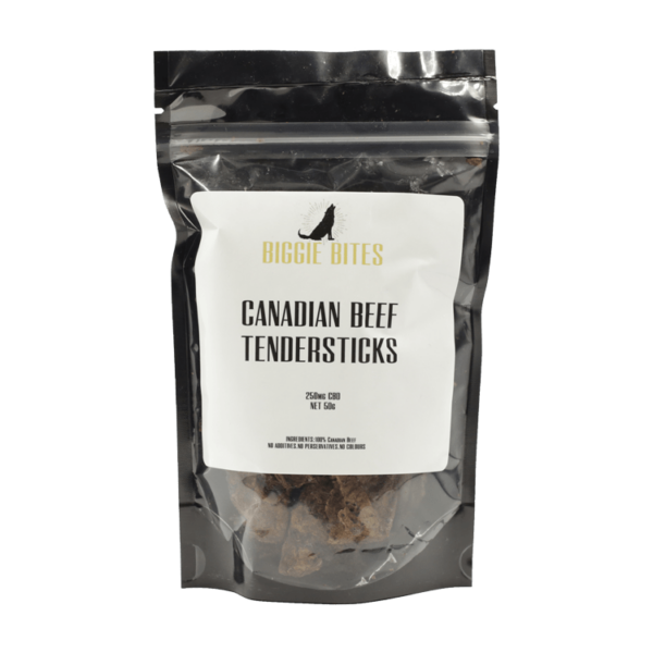 Biggie Bites – Canadian Beef Tendersticks – 250mg CBD | Weed Deals Canada