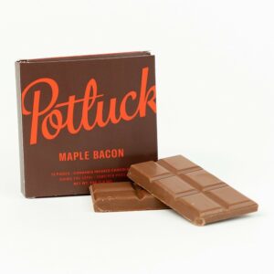 Potluck – Infused Chocolate – Maple Bacon – 300mg THC | Weed Deals Canada