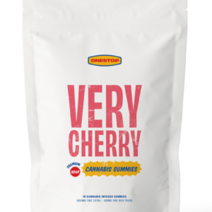 Onestop – Very Cherry THC Gummies 500mg | Weed Deals Canada