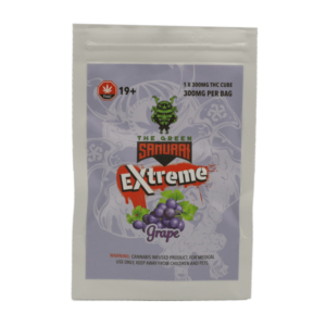 Green Samurai Extreme – Grape Gummy – 300mg THC | Weed Deals Canada