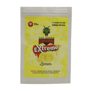 Green Samurai Extreme – Lemon Gummy – 300mg THC | Weed Deals Canada